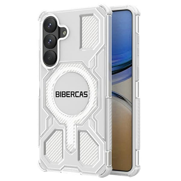 Mobilskal för Samsung Galaxy S26 Plus Magnetiskt TPU + PC - Transparent