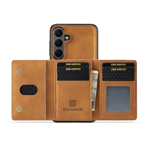 DG.MING M2 Series Mobilskal till Samsung Galaxy S25 FE Brun