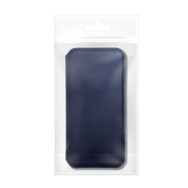 iPhone 15 Plus Plånboksfodral Dual Pocket - Blå