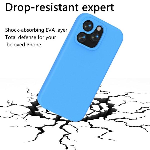 Mobilskal till iPhone 14 Pro Max Shockproof EVA - Blå Blå