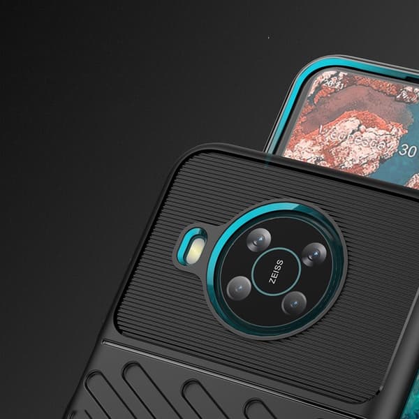 Nokia X100 Telefontaske Thunder Fleksibel Pansret - Sort Black