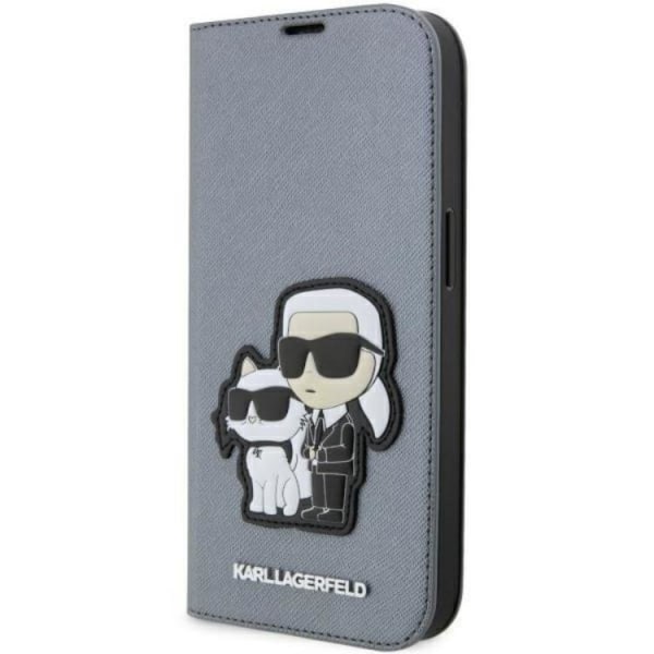 Karl Lagerfeld iPhone 14 Pro -lompakkokotelo Saffiano Karl