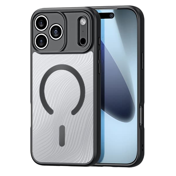 Dux Ducis Telefontaske til iPhone 17 Pro Max MagSafe Aimo - Sort Svart