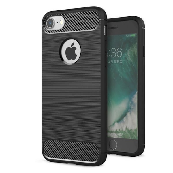 CARBON cover til iPhone 6/6S Sort Black