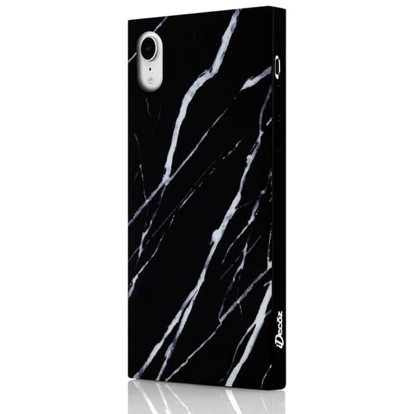 IDECOZ Mobilskal Svart Marble  iPhone XR