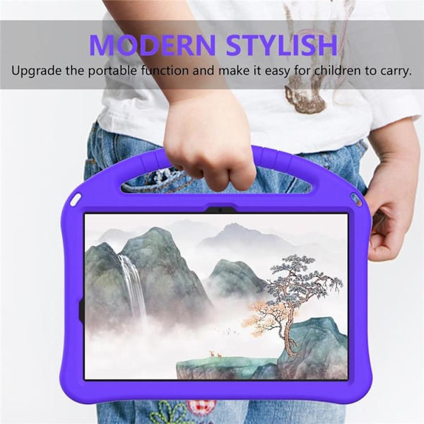 Mobilskal till Galaxy Tab S9 Ultra Kickstand Shockproof - Lila Lila