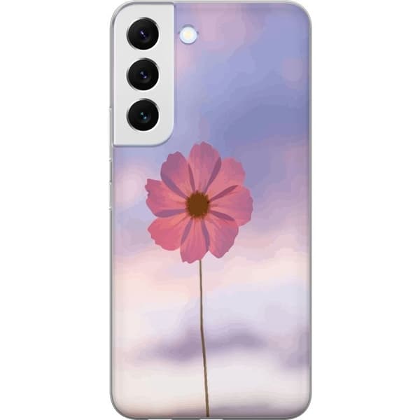 Mobilskal till Samsung Galaxy S22+ 5G med Rosa blomma
