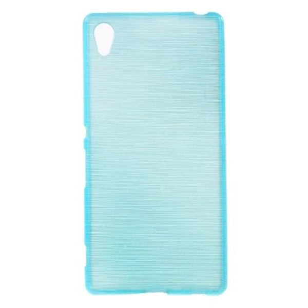 Børstet Flexicase-cover til Sony Xperia Z3 + (blå) Blue