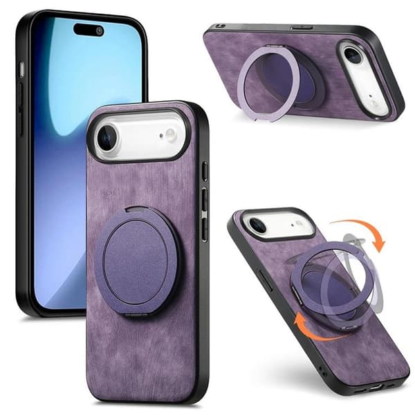 Mobilskal till iPhone Air Rotating Kickstand - Lila Lila