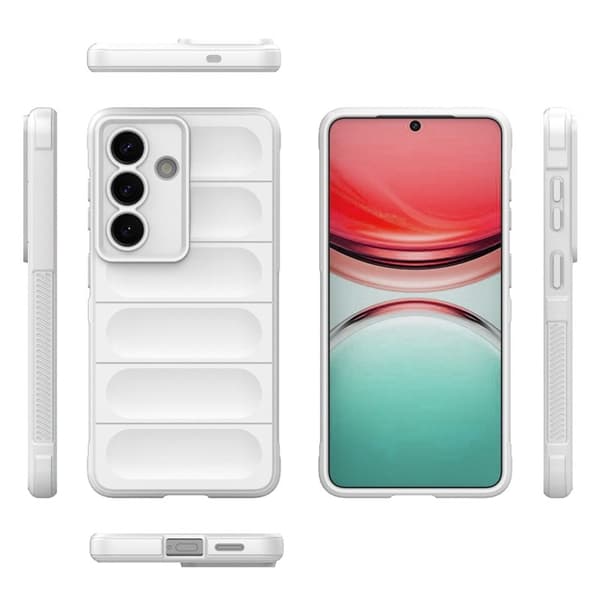 Mobilskal till Samsung Galaxy S26 Plus Anti-Drop Mjuk TPU - Vit