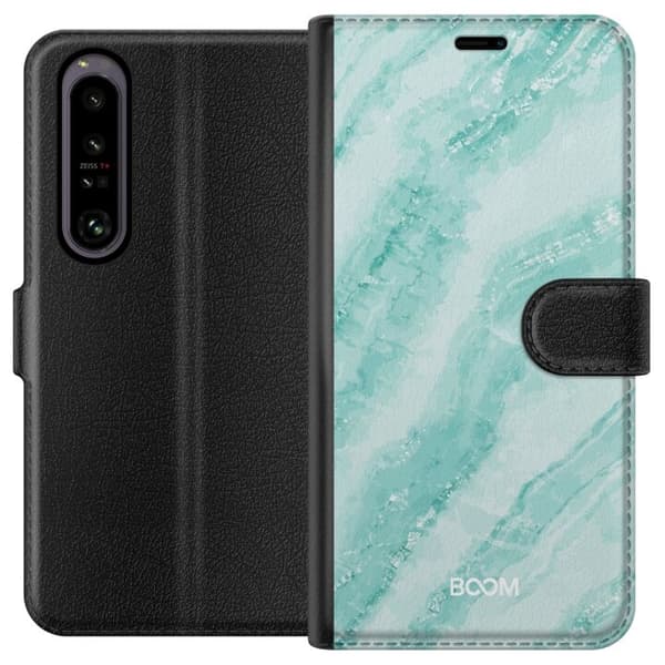 Plånboksfodral till Sony Xperia 1 IV med Mint Marble