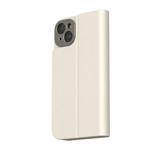 Moshi iPhone 15 Plånboksfodral Magsafe - Äggtoddy Vit