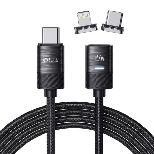 Tech-Protect USB-C till Lightning kabel Magnetic Ultraboost 2m