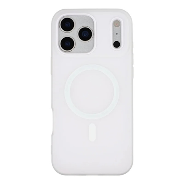 Mobilskal till iPhone 17 Pro Magsafe Frosted - Vit Vit