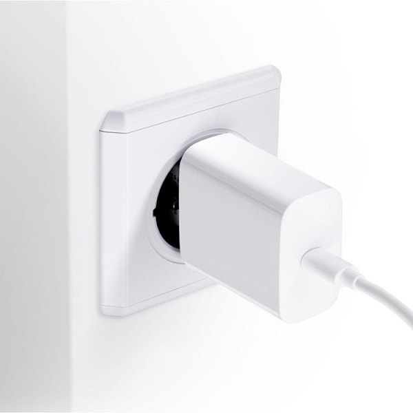 Forcell Reseladdare USB-C med Lightning Kabel 3A 20W - Vit