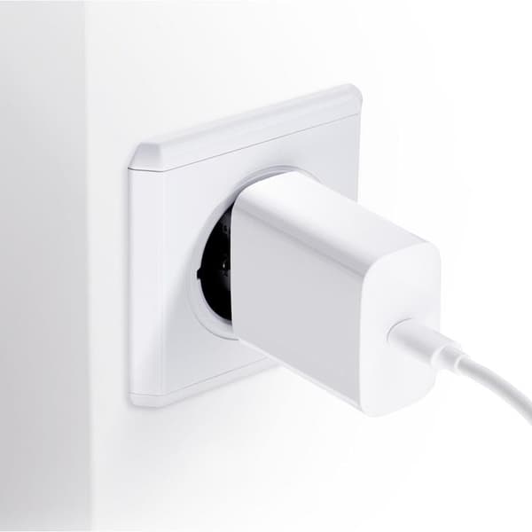 Forcell Reseladdare USB-C med Lightning Kabel 3A 20W - Vit Vit