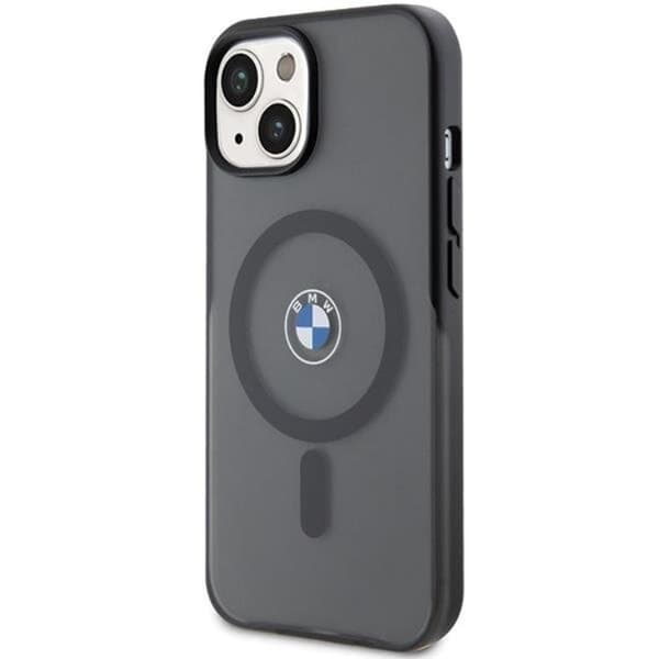 BMW iPhone 15 Plus/14 Plus Mobilskal Magafe IML Signature - Sort Black