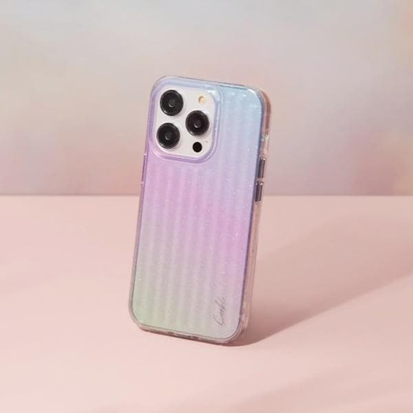 UNIQ iPhone 14 Pro Max Skal Coehl Linear - Stardust Flerfärgad