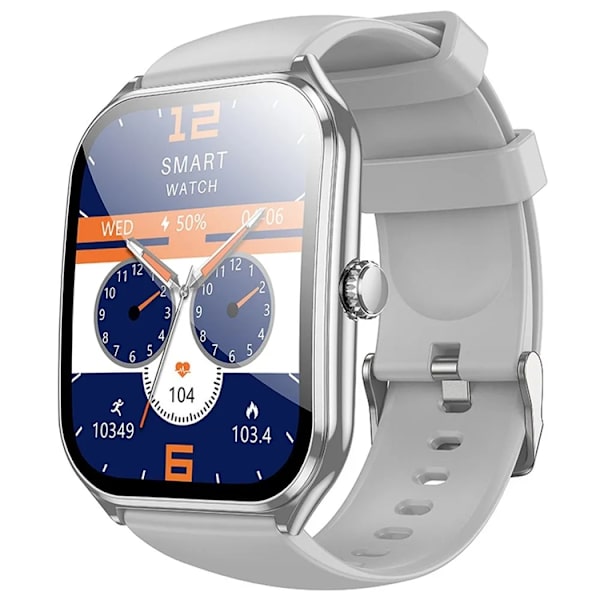 Hoco SmartWatch Y28 Amoled - Silver Silver