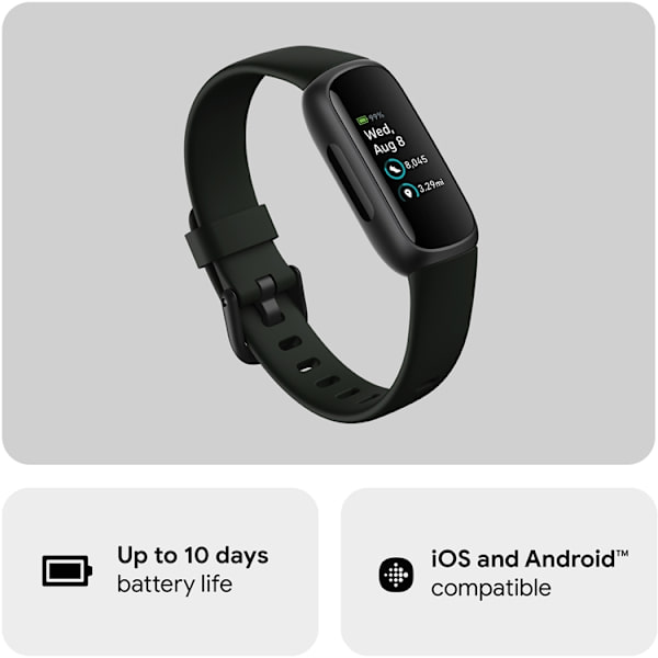 FITBIT Inspire 3, Black/Midnight Zen Black
