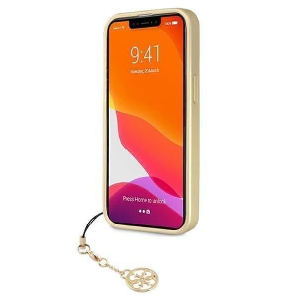 Guess iPhone 13 Pro Max -puhelinkuori 4G Charms -kokoelma - Harmaa Grå