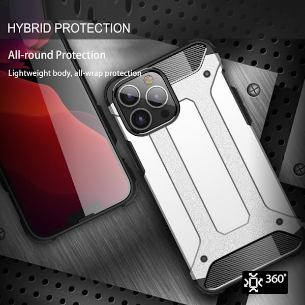 Armor Guard Mobilskal till iPhone 13 Pro - Silver Silver