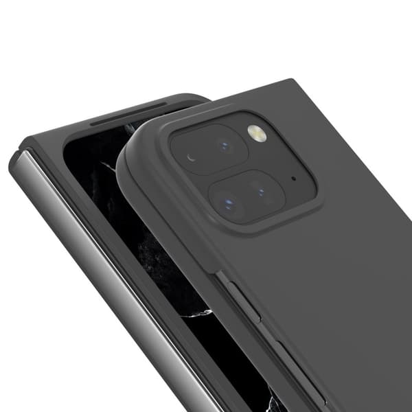 ABEEL Mobilskal till Google Pixel 9 Pro Fold 5G Hård PC Skydd - Svart
