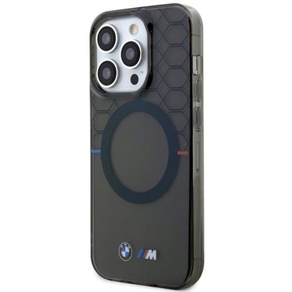 BMW iPhone 13 Pro Max matkapuhelimen suojakuori Magsafe Pattren - harmaa