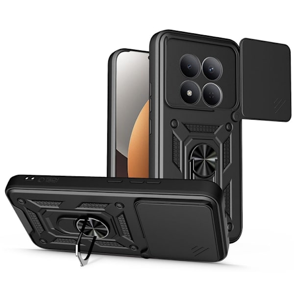 Tech-Protect Mobilskal För Xiaomi Redmi Note 15 Pro Plus Camshield Pro Svart