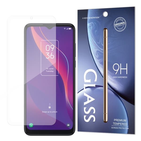 TCL 306 Härdat Glas - Clear Transparent