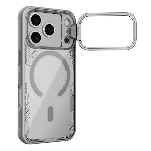 NILLKIN Iceblade CamProp Mobilskal till iPhone 17 Pro Grå