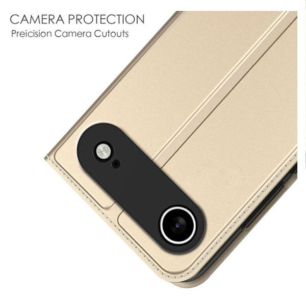 iPhone Air Plånboksfodral med Kickstand - Guld Guld