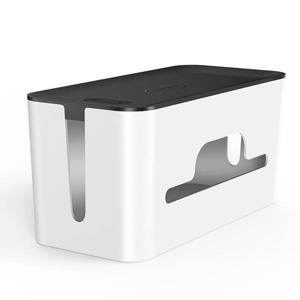 Ugreen Cable Organizer Box - musta/valkoinen Black