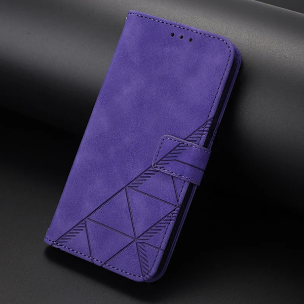 iPhone 17 Pro Max Plånboksfodral Med REM - Lila Lila