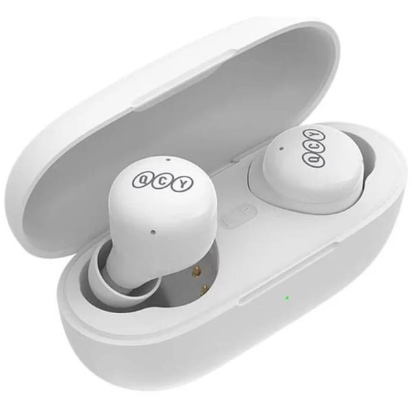 QCY True Wireless In-Ear Hörlurar T17 - Vit