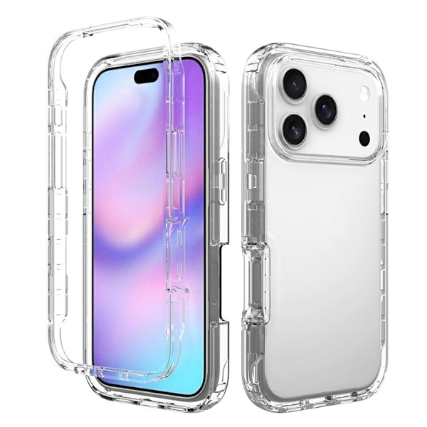 Mobilskal till iPhone 17 Pro Max Gradient Färg PC + TPU Transparent