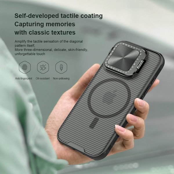 NILLKIN Camshield Prop Mobilskal till iPhone 16 Pro Max Transparent