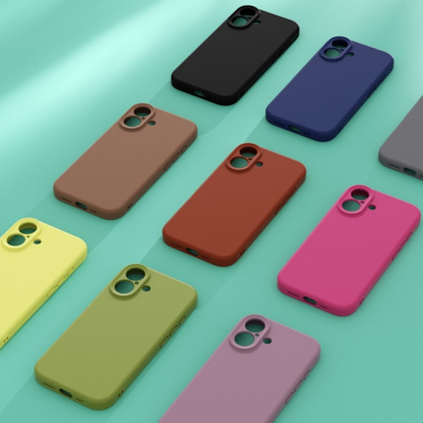 YCADEN Mobilskal till iPhone 17 Precise Cutouts - Molnblå Blå
