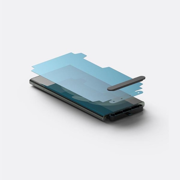 [2 kpl] Ringke Galaxy S23 Ultra Tempered Glass näytönsuoja - kirkas