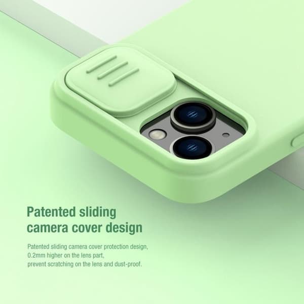 Nillkin iPhone 14 Plus Cover Magsafe Magnetic - Blå Blå