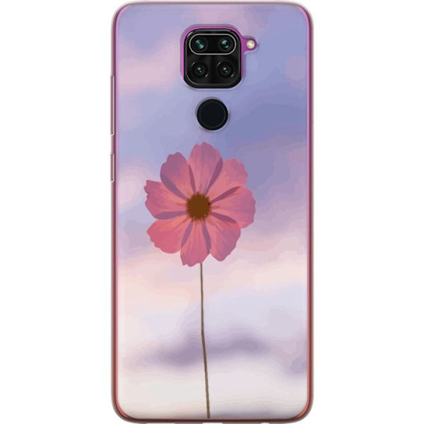 Mobilcover til Xiaomi Redmi Note 9 med Rosa blomst