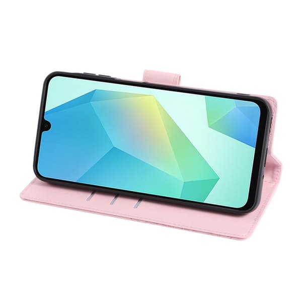 Plånboksfodral för Samsung Galaxy S26 Plus Konstläder 3 kortfack - Roséguld