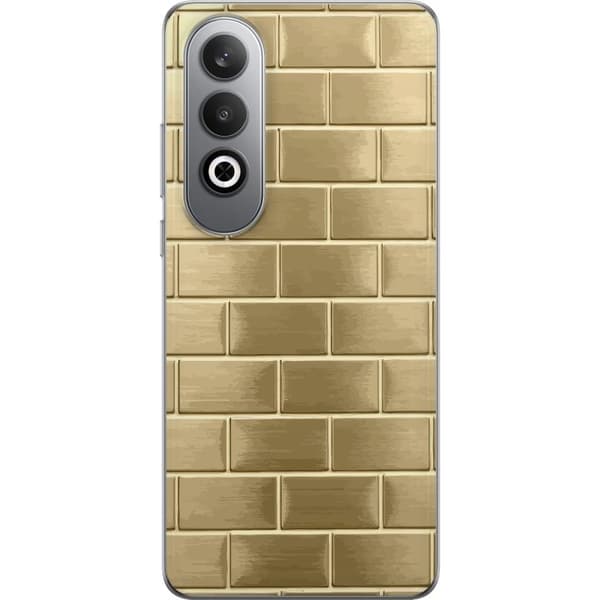 Mobilskal till OnePlus Nord CE4 med Gyllene Murstenar