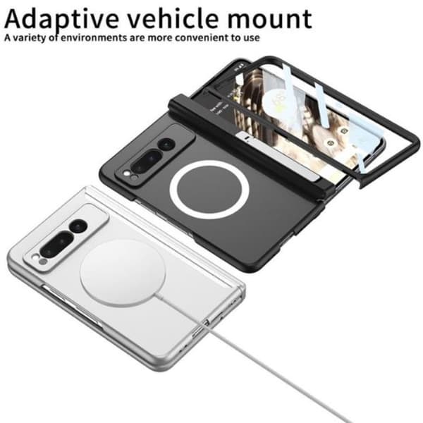 GKK Mobilskal till Google Pixel Fold Magsafe Kickstand - Blå Blå