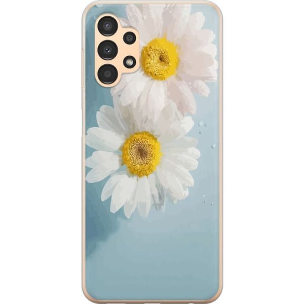 Mobilcover til Samsung Galaxy A13 med sommerblomster
