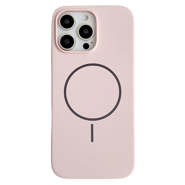 Mobilskal till iPhone 16 Pro Max MagSafe Silikon - Rosa Rosa