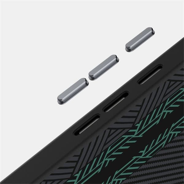 ABEEL Mobilskal till Google Pixel 10 Pro XL PC TPU Aluminium Läder - Textur 2