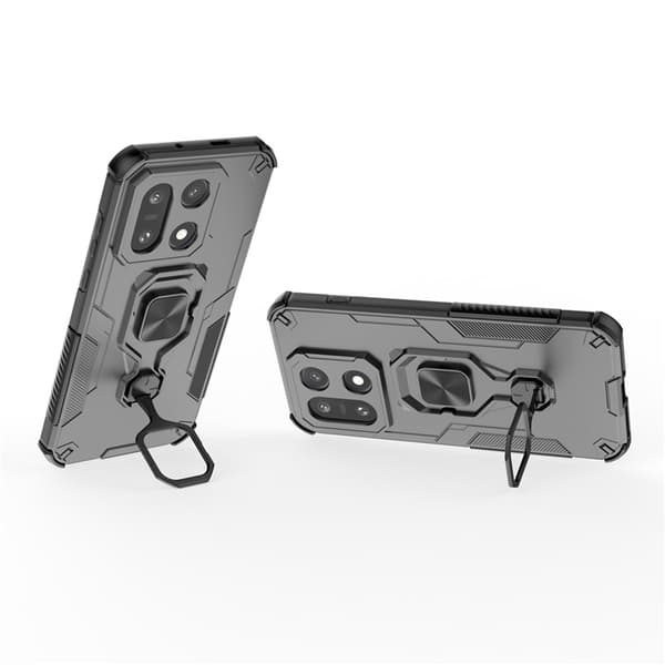 Mobilskal till OnePlus 15 5G Rotatable Ring Kickstand Svart