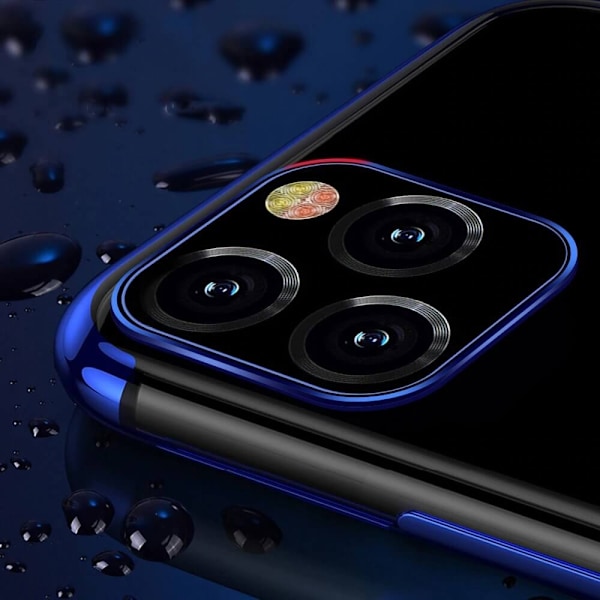 Clear Color iPhone 12 Pro Max Skal Svart Svart