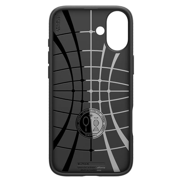 Spigen Mobilskal till iPhone 16 Liquid Air - Matte Svart Svart
